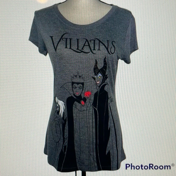 DISNEY FEMALE VILLAINS T-SHIRT. - Picture 1 of 8